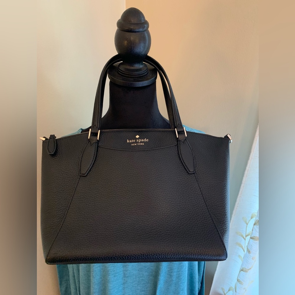Kate Spade Black Monica Satchel